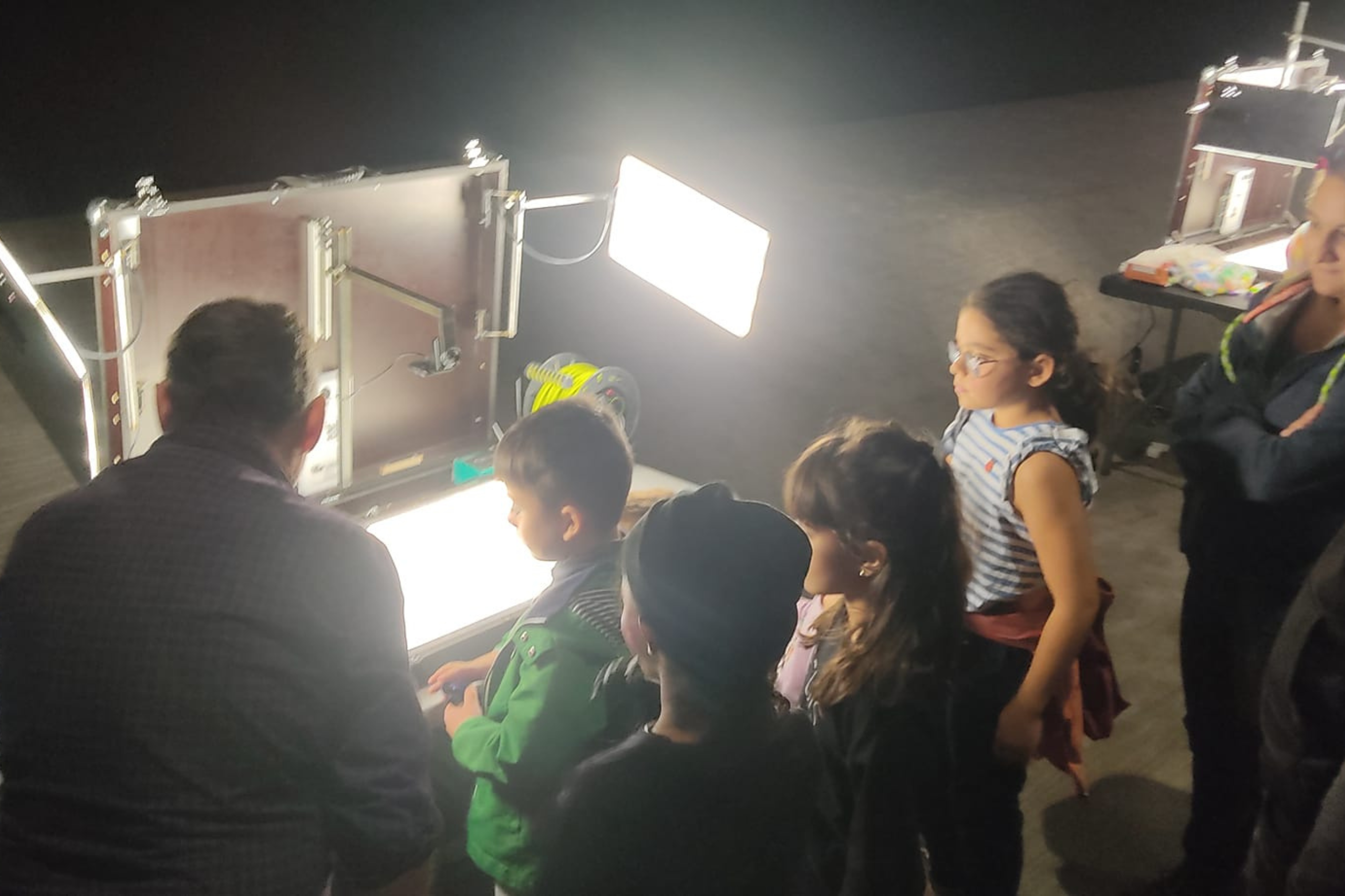 atelier avec Michel Ocelot