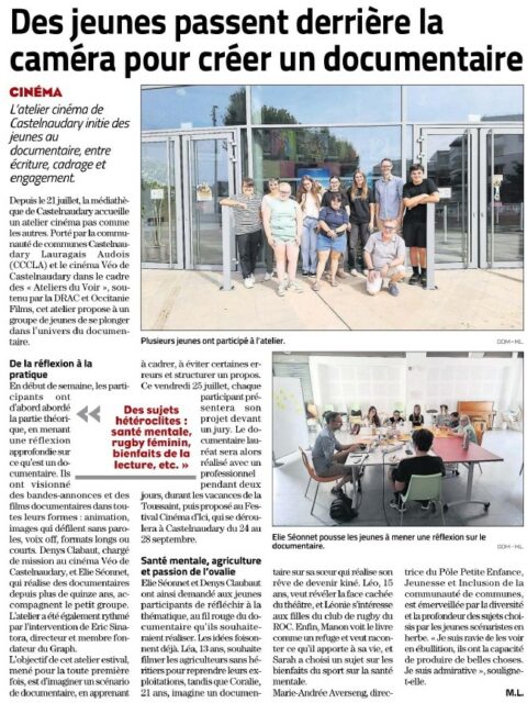 Festival Cinéma d'Ici à Castelnaudary