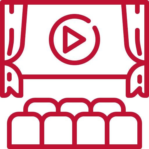 icône salle de cinéma